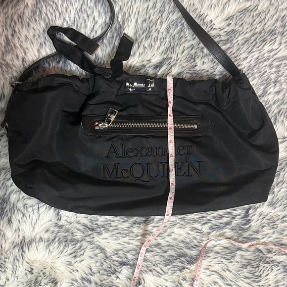 Alexander McQueen Black Nylon Duffel Bag - Picture 7 of 9